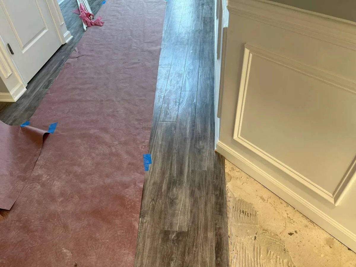 Completed marble shower restoration in Homer Glen